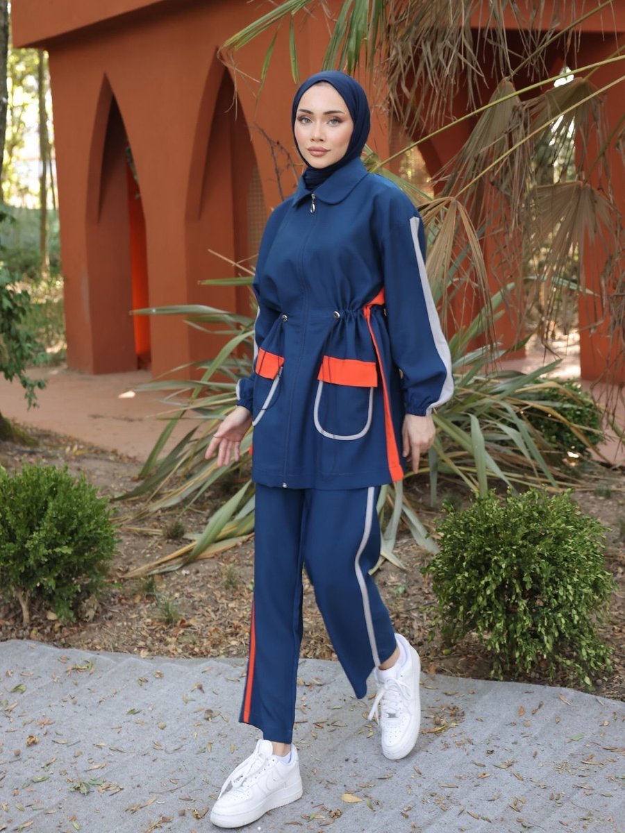 Ryzi Moda Eşofman Fermuarlı İkili Takımı