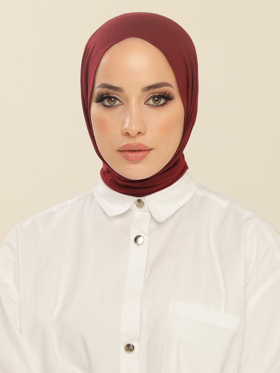 Beyzak Store Bordo Pratik Penye Şal
