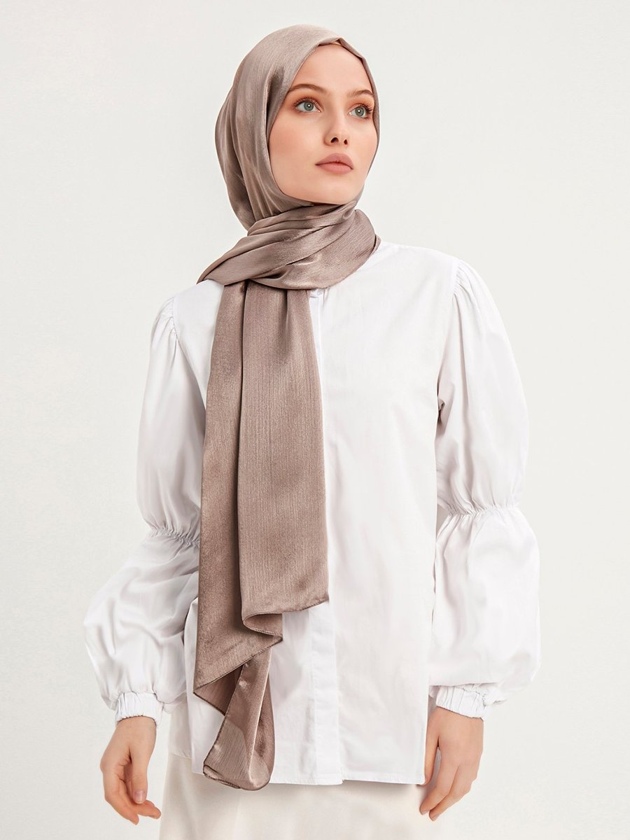 ŞALESS Vizon Janjanlı Krinkıl Şal