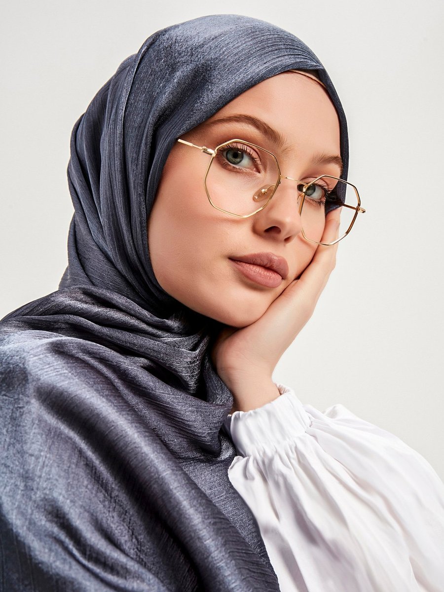 ŞALESS Gri Janjanlı Krinkıl Şal