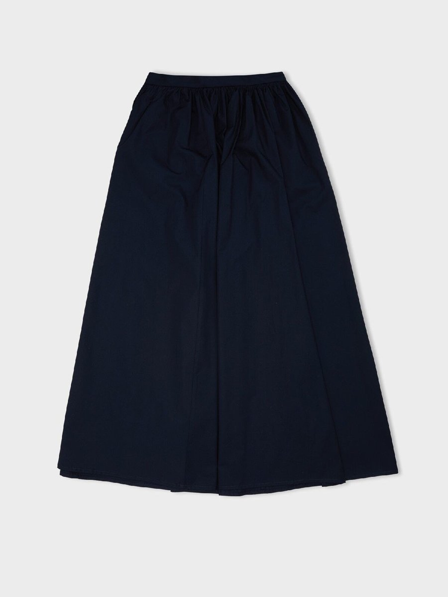 Defacto A Kesim Beli Fermuarlı Basic Düz Poplin Kumaş Maxi Etek E0464ax24au