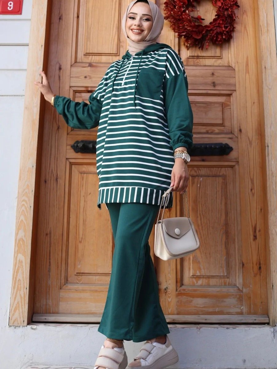 İmajbutik Siyah Önü Etiketli Iki Iplik Takım