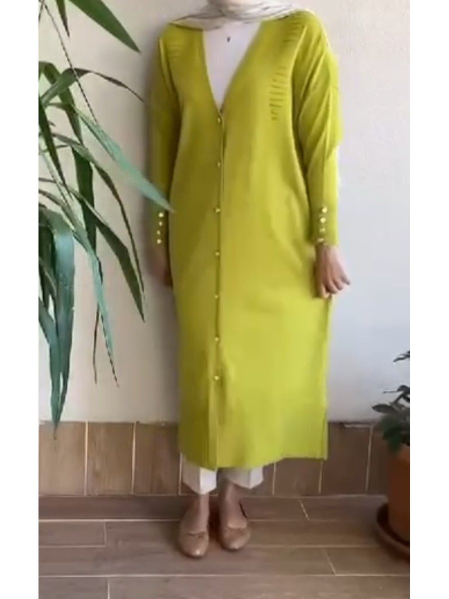 Aknur Moda Soğuk İplik Merserize Hırka