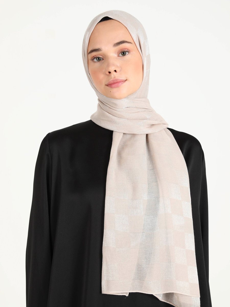 Miray Bej Dama Karla Şal