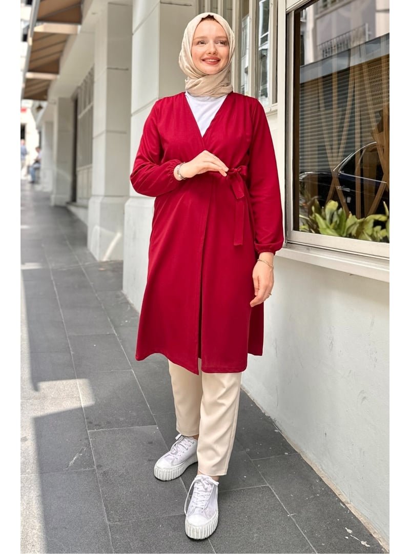 GİZCE Monty Bordo Kimono