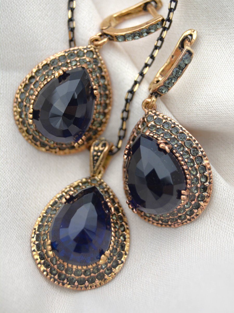 Stoneage Mavi Otantik Drop Set