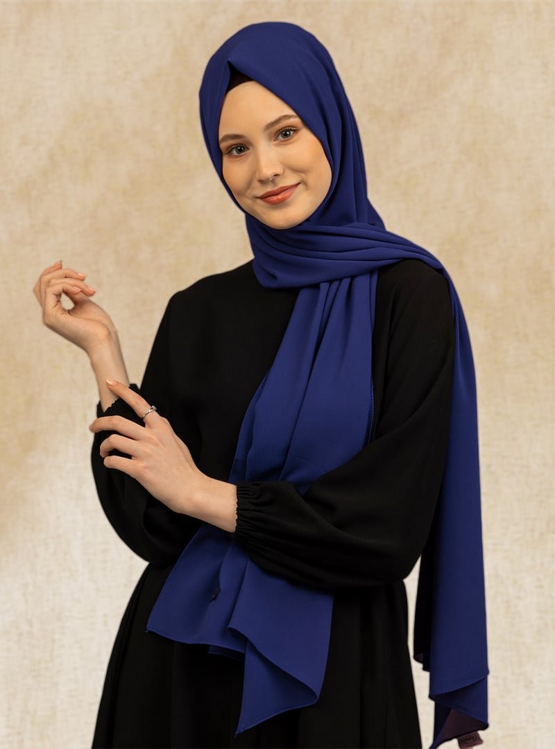 ŞALESS Saks Krep Şal