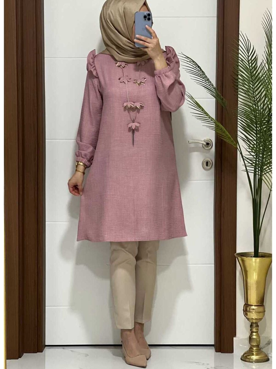 Moda Almira K40 Pudra Manolya Tunik