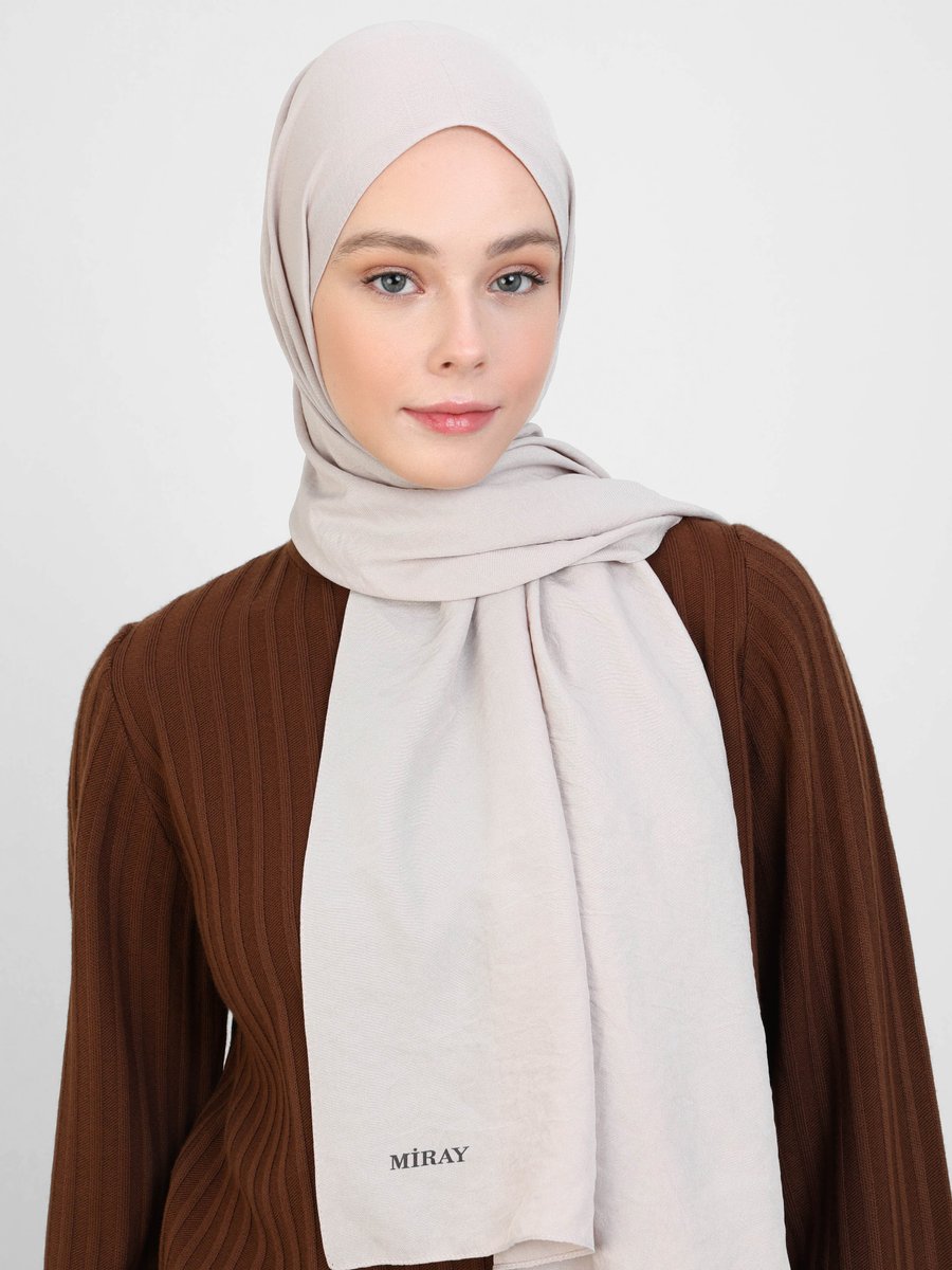 Miray Açık Taş Pamuk Cazz Şal