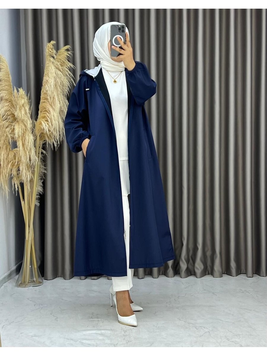 Suffemoda Kapüşonlu Trençkot