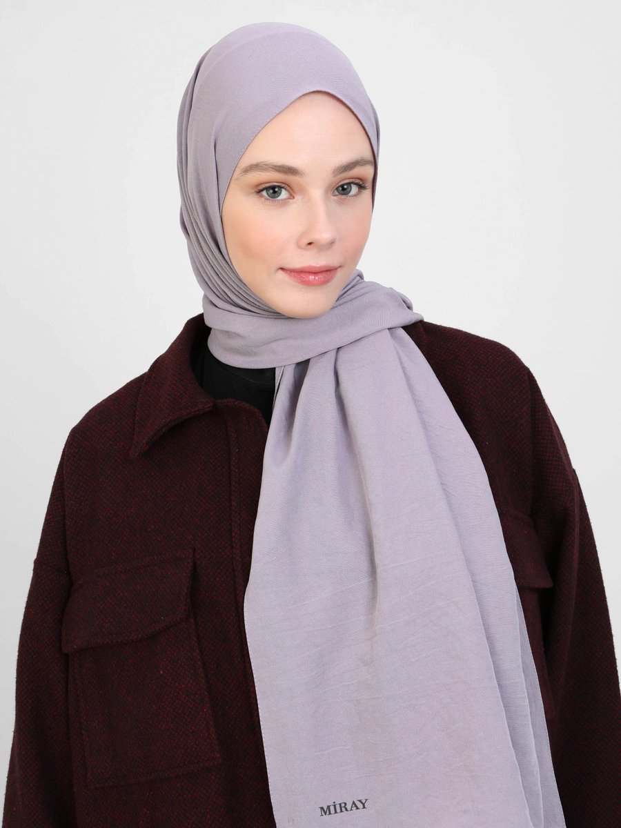 Miray Leylak Pamuk Cazz Şal