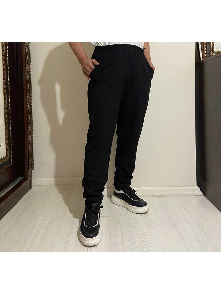 Dagü Design Kadın Siyah Büyük Beden Pantolon