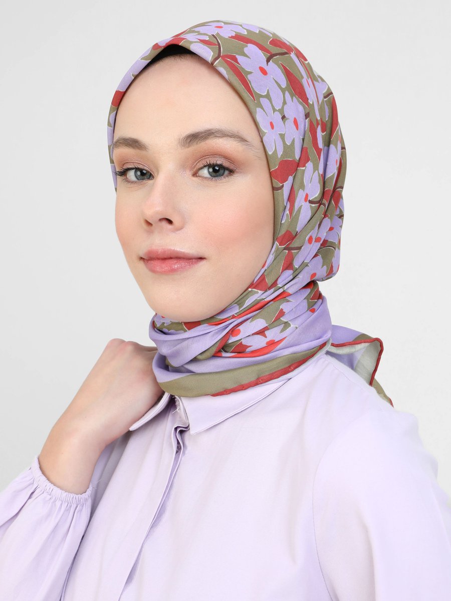 Tuva Çok Renkli Eşarp