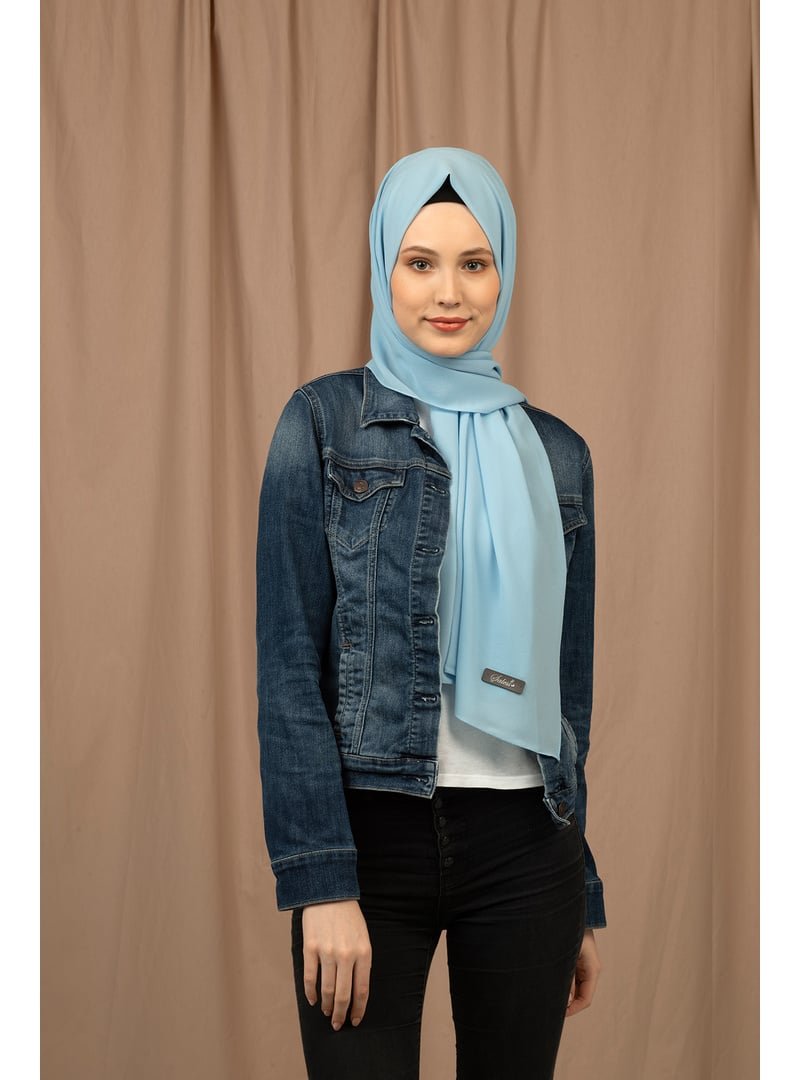 ŞALESS İndigo Krep Şal