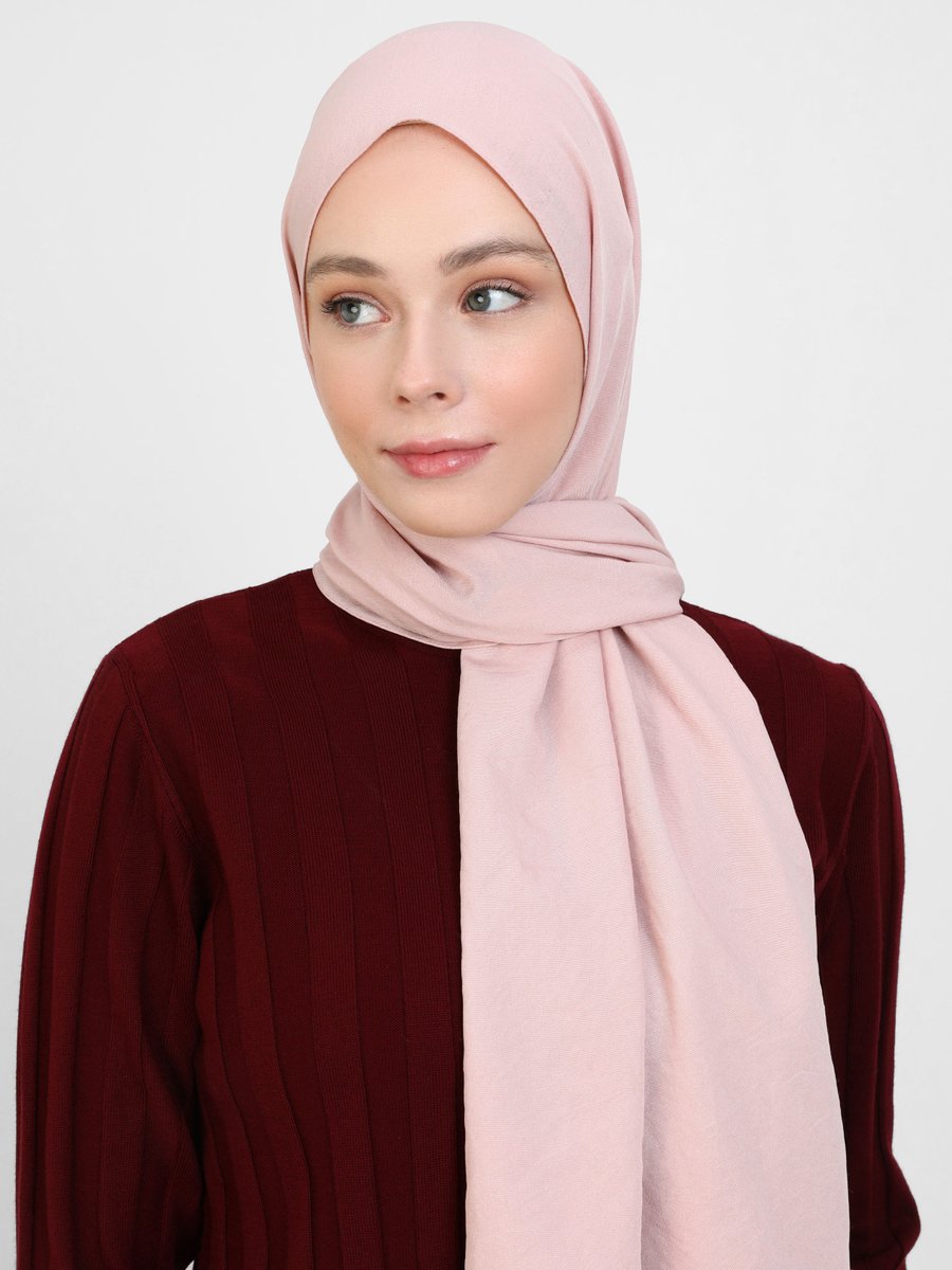 Miray Pudra Pamuk Cazz Şal
