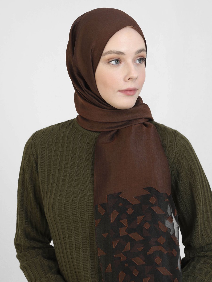 Miray Kahverengi İbiza Şal