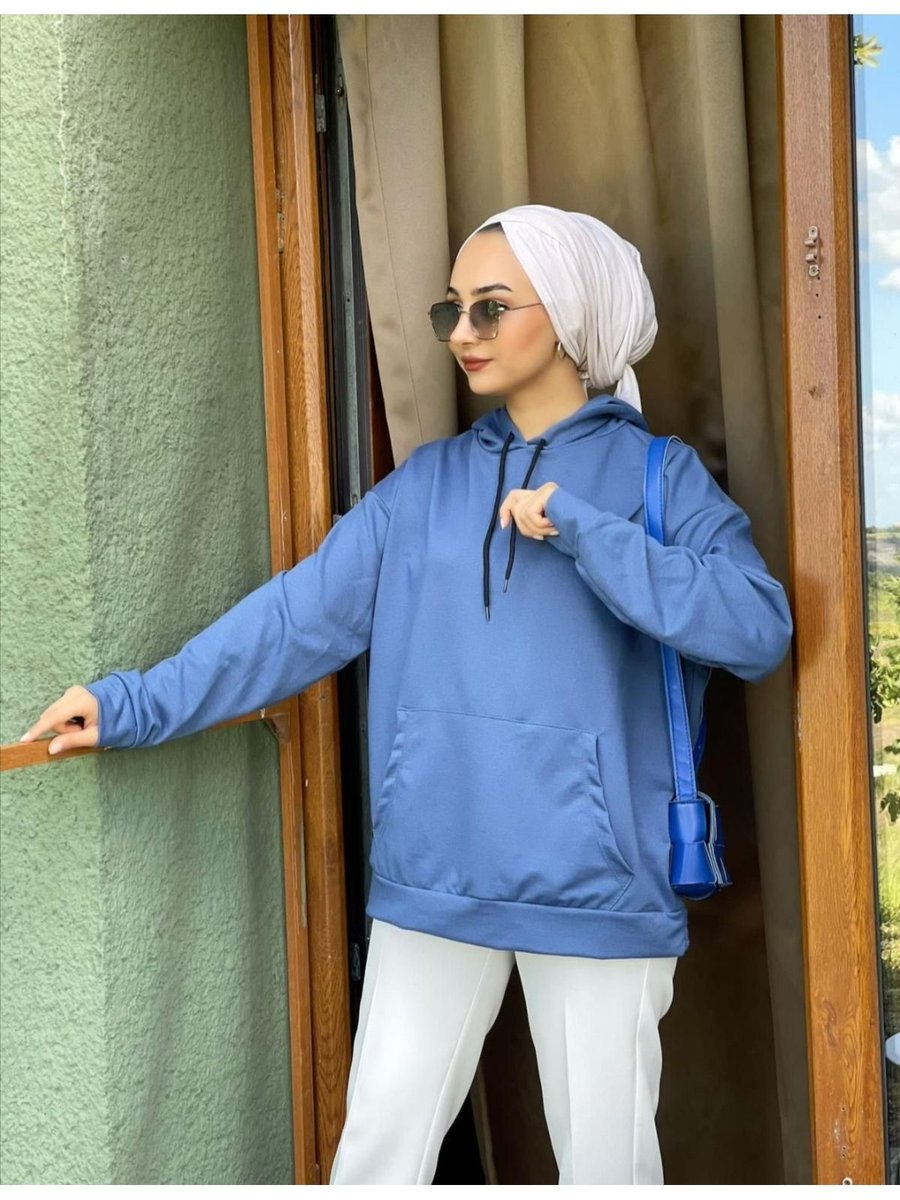 Butik Sweatshirt Iplik Kompakt Penye Kumaş
