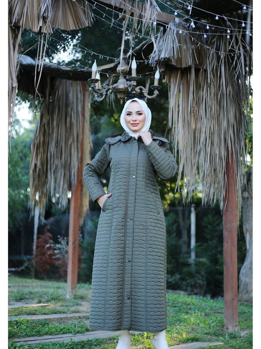 Moda İncir Kapitone Mont