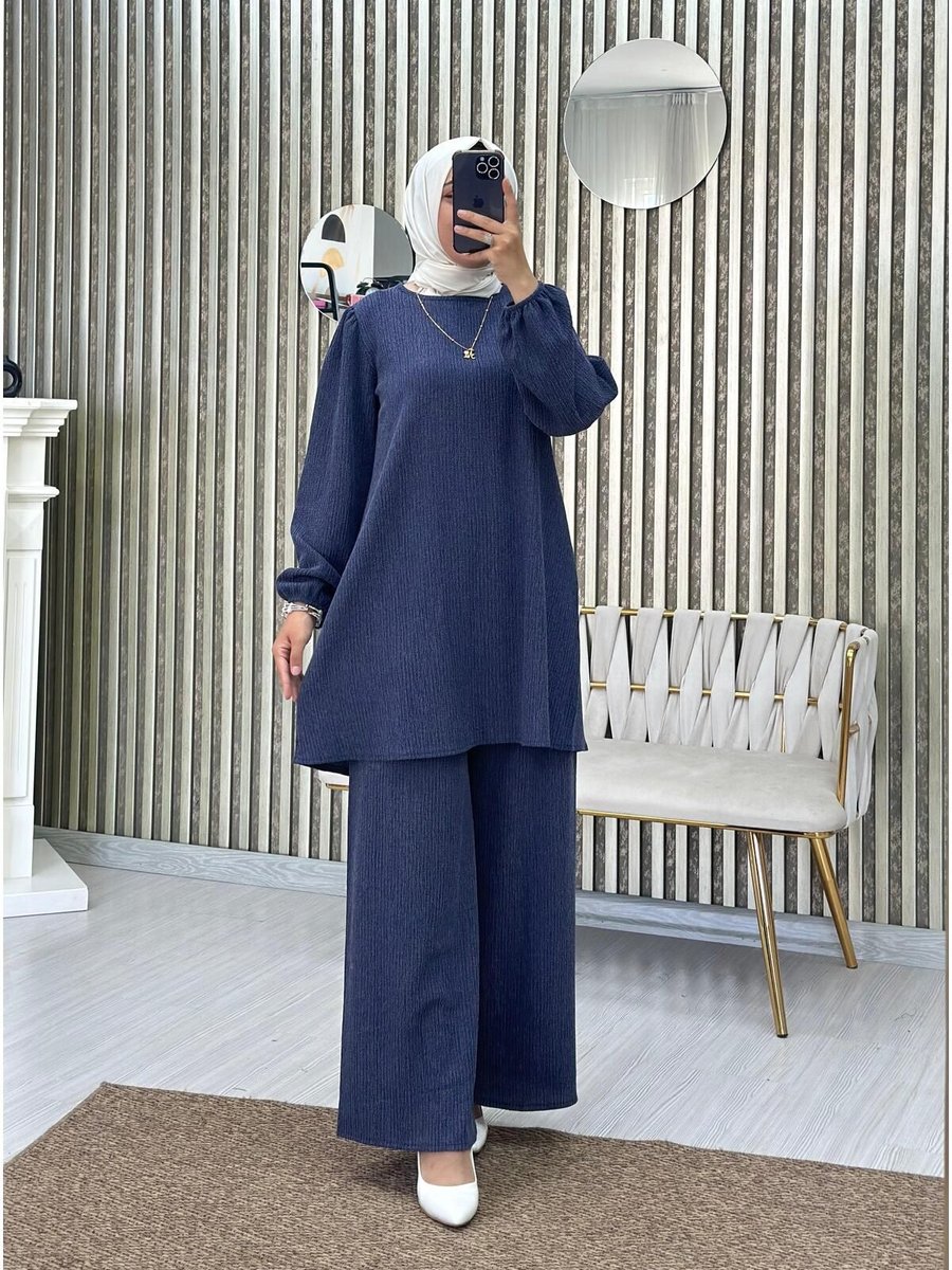 Moda Krash Bürümcük Örme Mevsimlik Alt Üst Takım