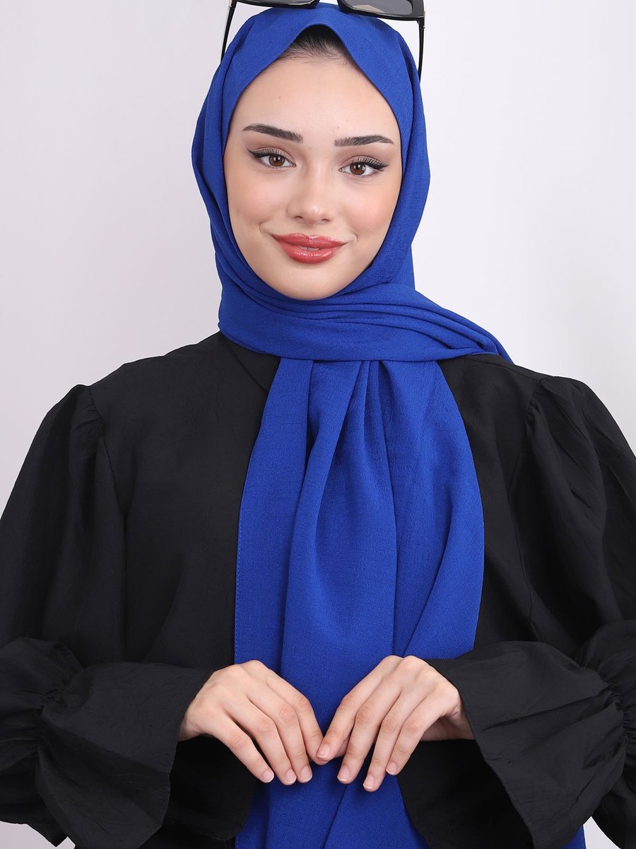 İmaj Butik Saks Mavi Akel Romeo Şal