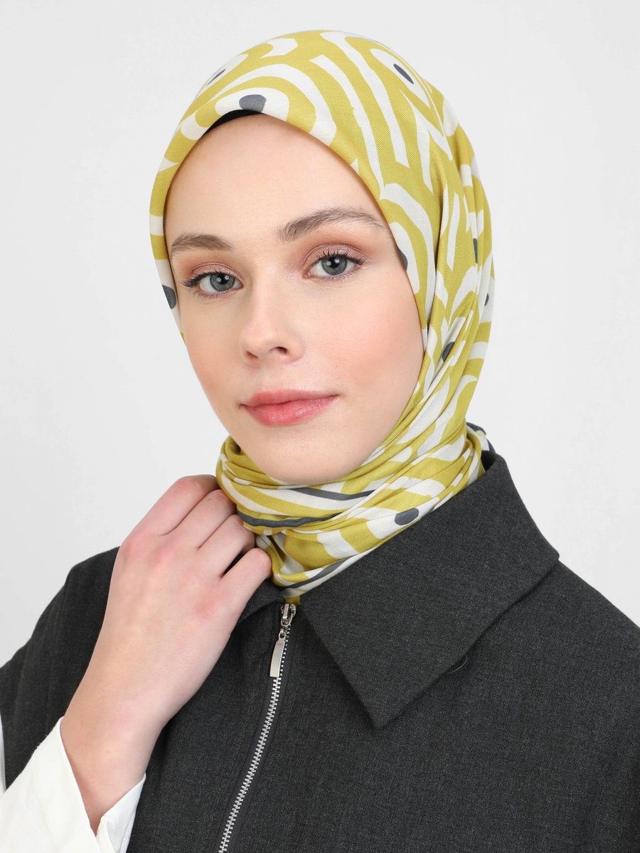 Tuva Çok Renkli Eşarp