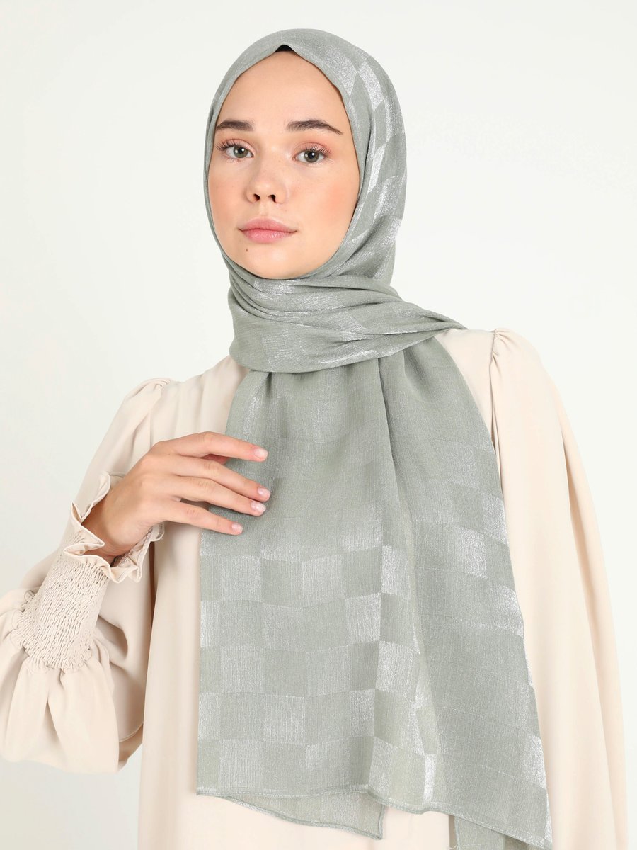 Miray Mint Dama Karla Şal
