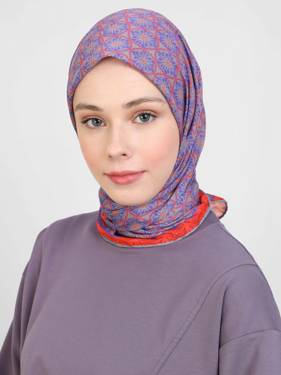 Tuva Çok Renkli Eşarp