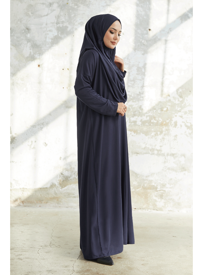 InStyle Antrasit Tek Parça Namaz Elbisesi