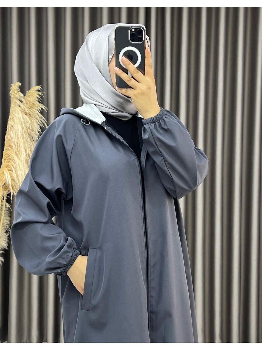 Suffemoda Kapüşonlu Trençkot