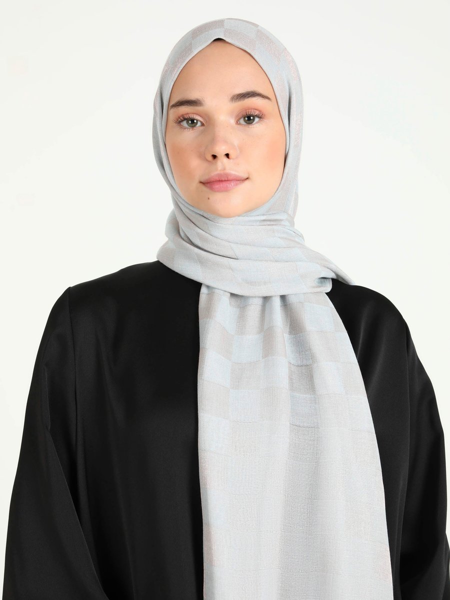 Miray Su Yeşili Dama Karla Şal