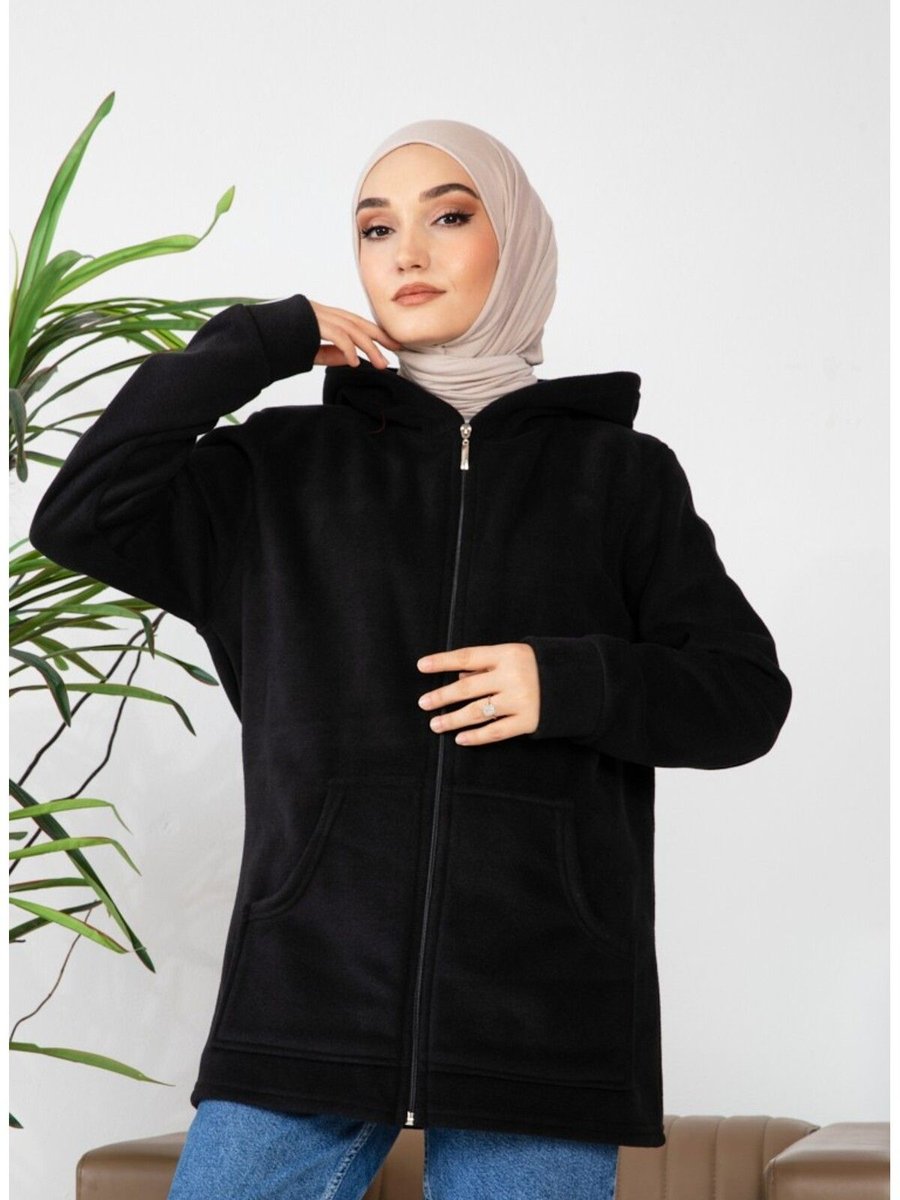 Kardelen Butik Ümraniye Kapüşonlu Spor Polar Swet