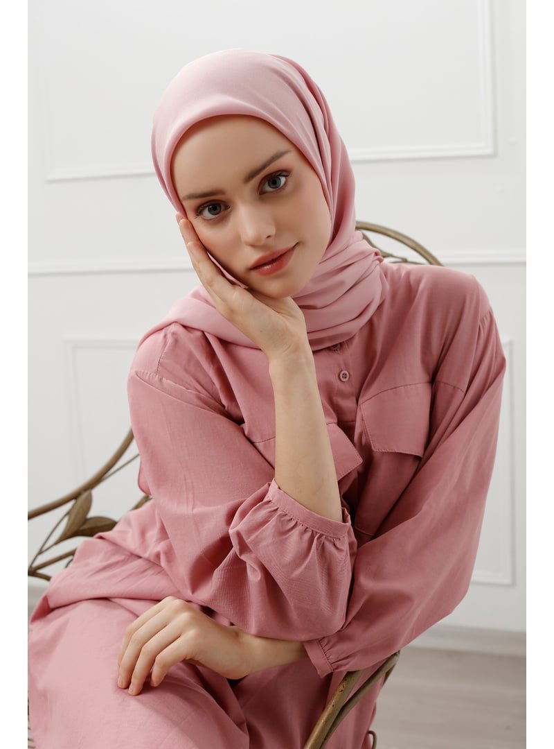 ŞALESS Pudra Krep Eşarp