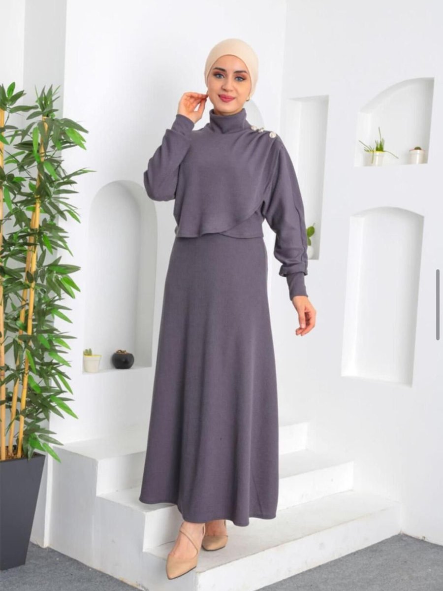 Şanel Moda Omuz Düğmeli Takım
