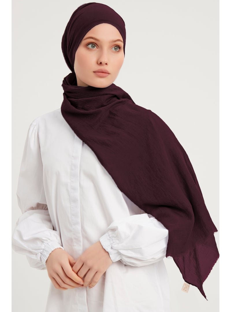 ŞALESS Mürdüm Confort Şal