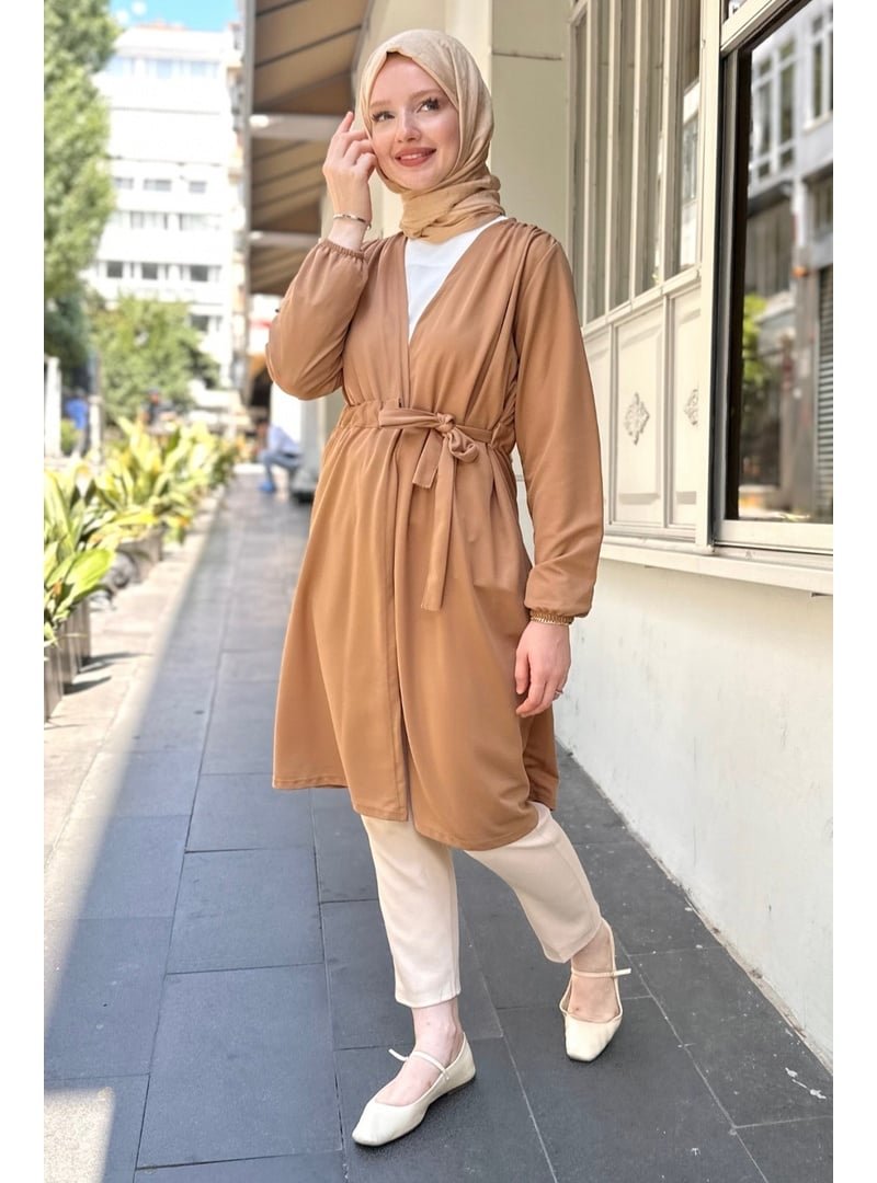 GİZCE Monty Camel Kimono