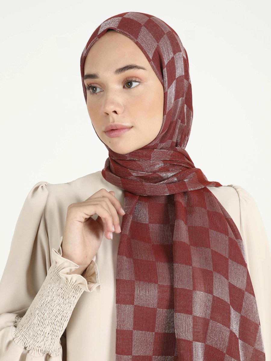 Miray Kiremit Dama Karla Şal