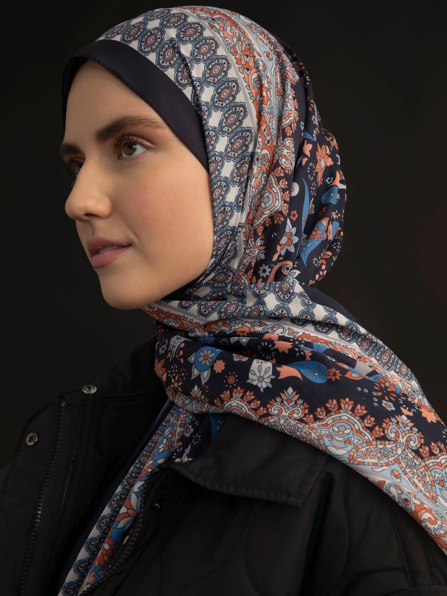 Tuva Cok Renkli Etnik Desenli Şal