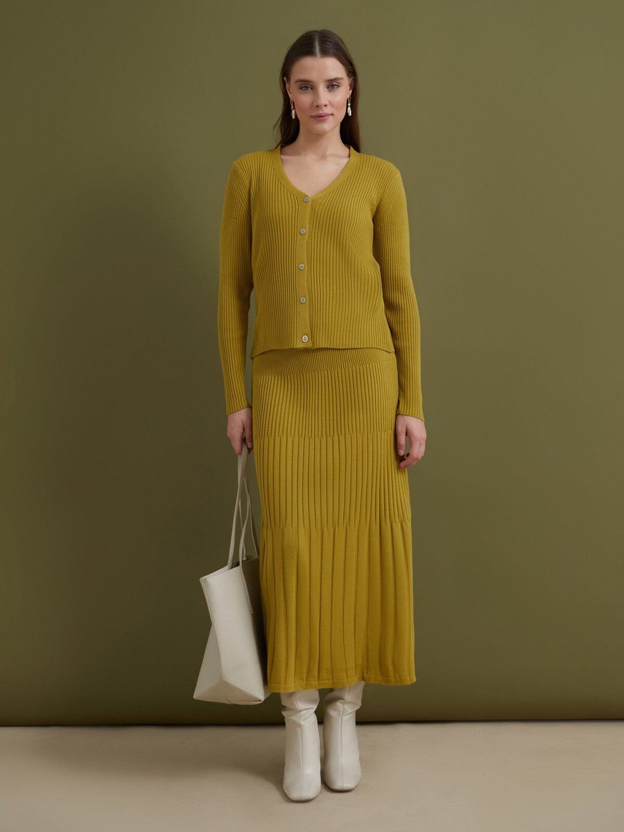 Refka Triko Takım Yağ Yeşili