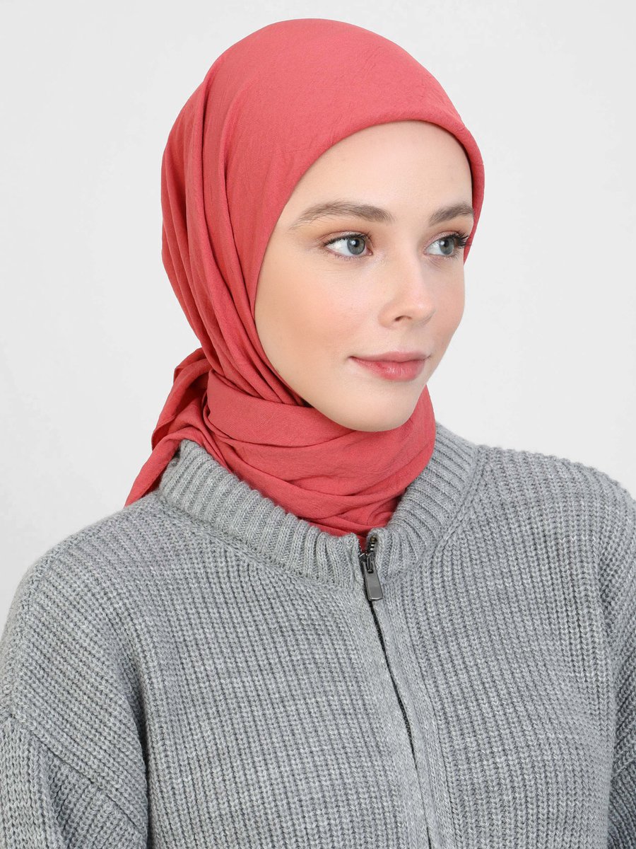 Miray Nar Çiçegi Pamuk Cazz Eşarp