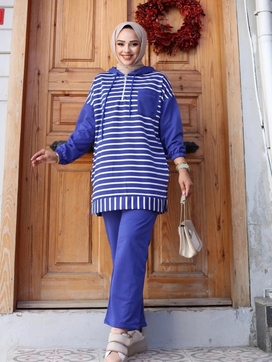 İmajbutik Siyah Önü Etiketli Iki Iplik Takım