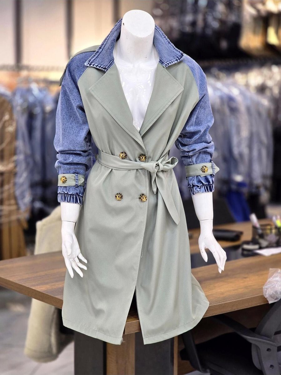 Model Kot Garnili Bondit Trençkot