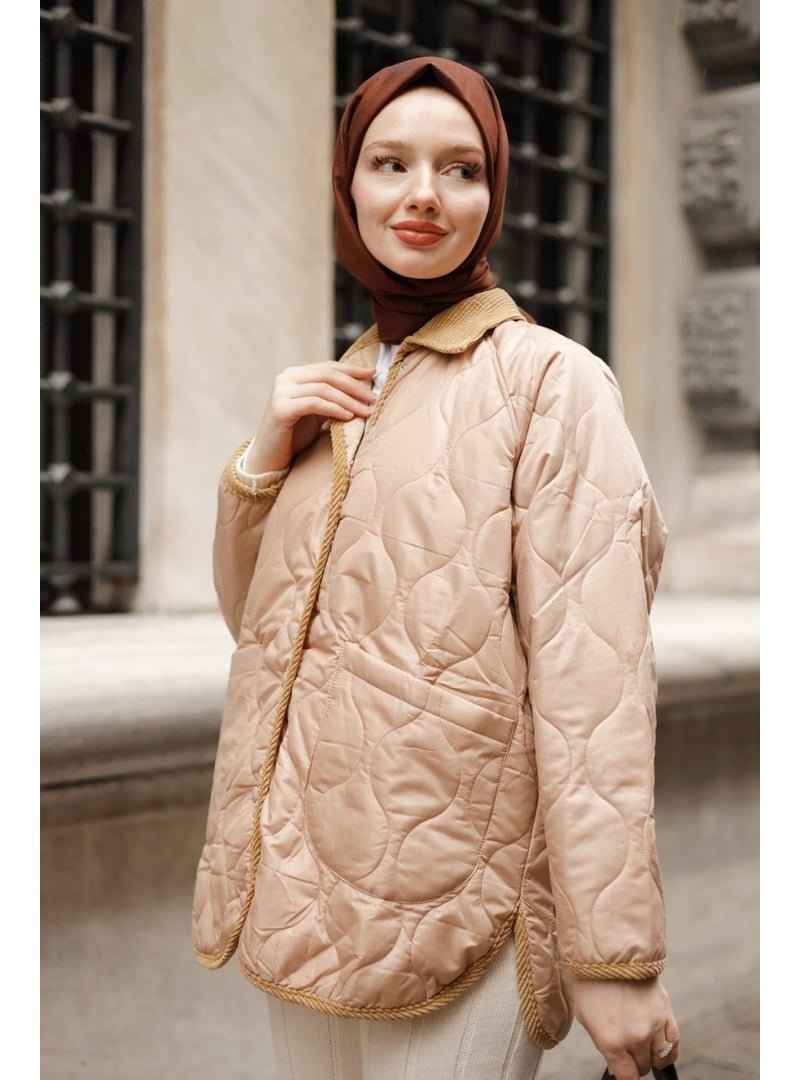 GİZCE Evam Bej Mont