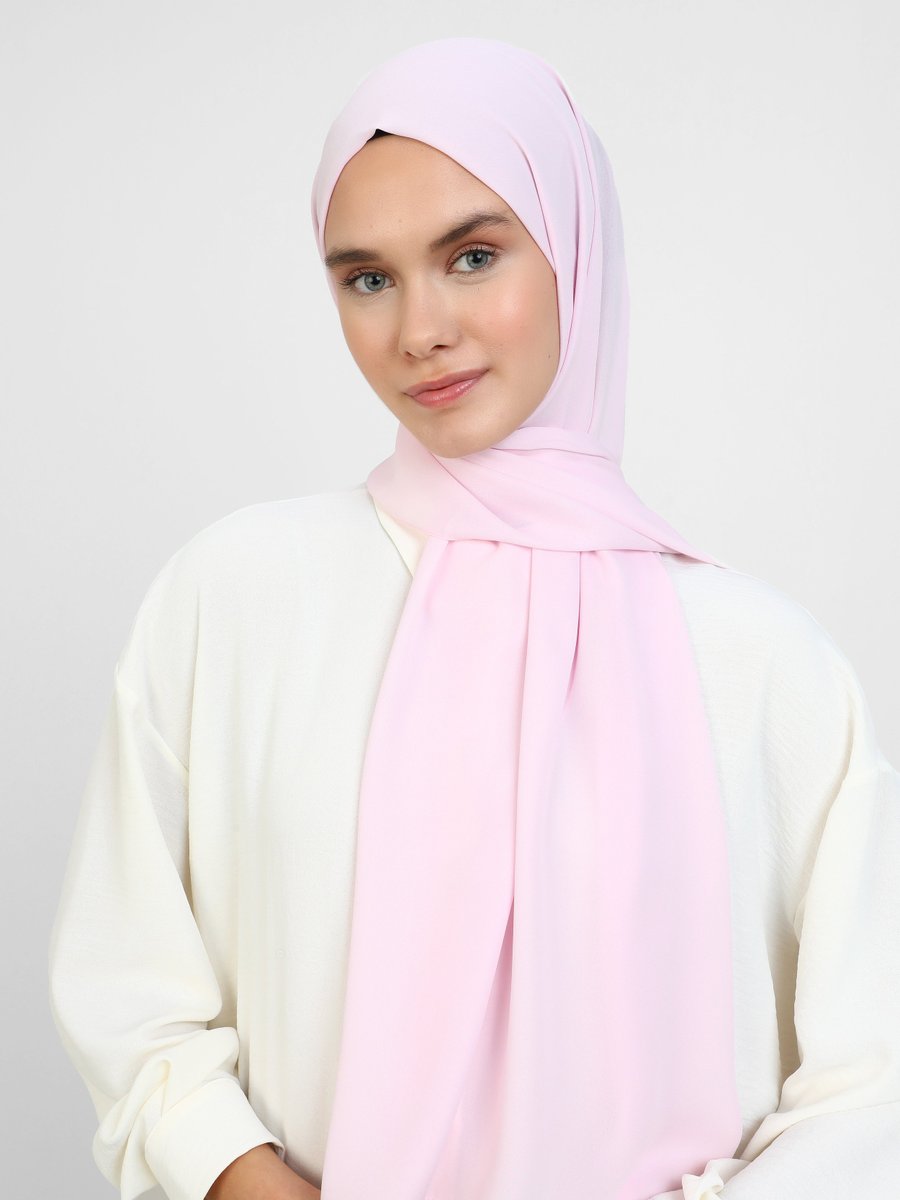 Tuva Krep Şal Pinky