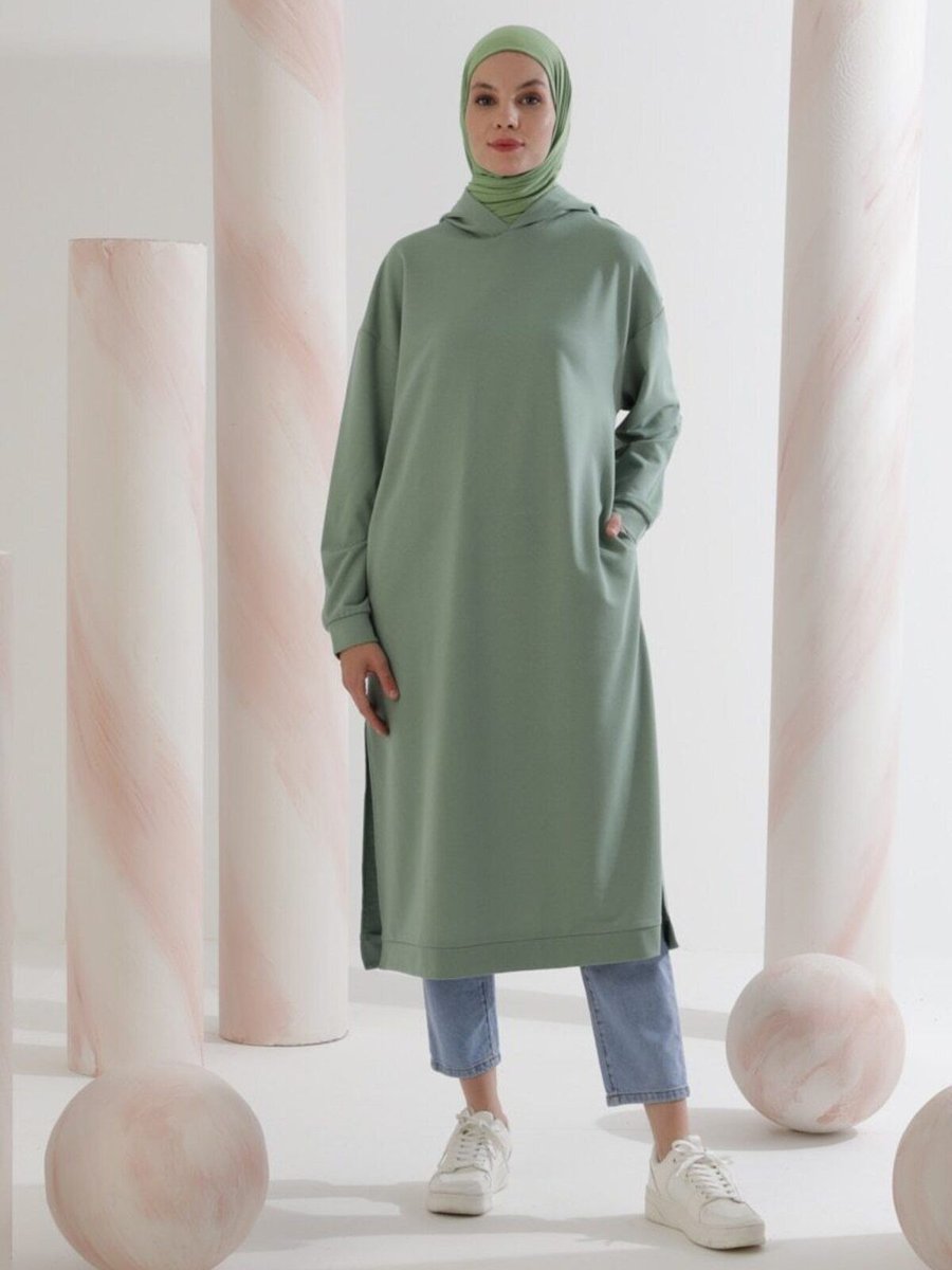 Bwest Kapüşonlu Sweatshirt Çağla