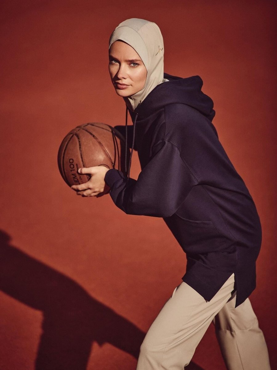 Haşema Yumuşak Dokulu Kapüşonlu Lacivert Basic Günlük Sweatshirt Act