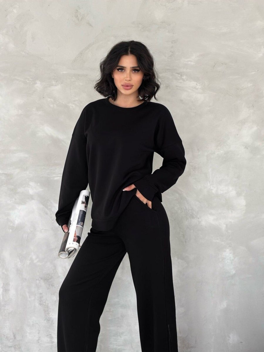 Zula Moda Kadın Basic Eşofman Takımı İçi Polarlı Modal Kumaş