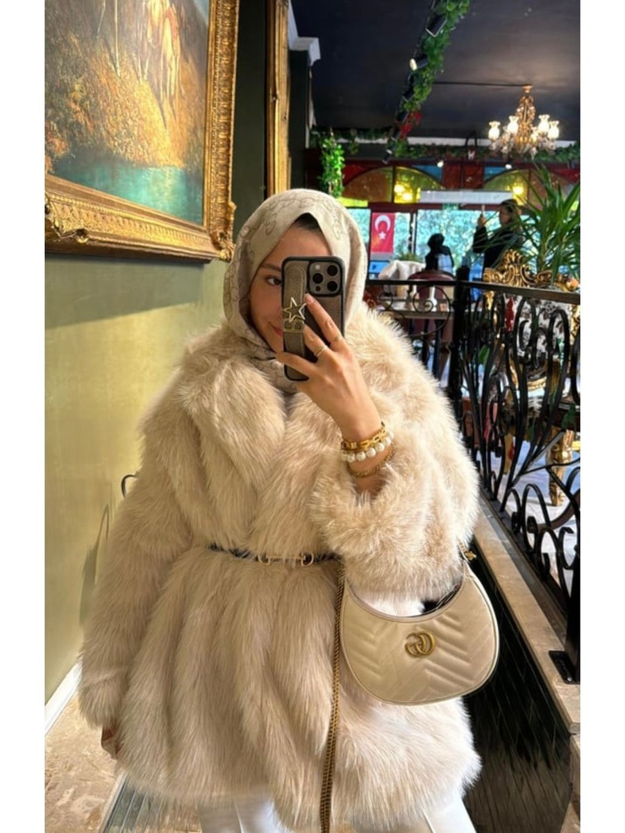 Aèc Prıvè Yeni Sezon Premium Kalite I?çi Astarlı Uzun Kürk