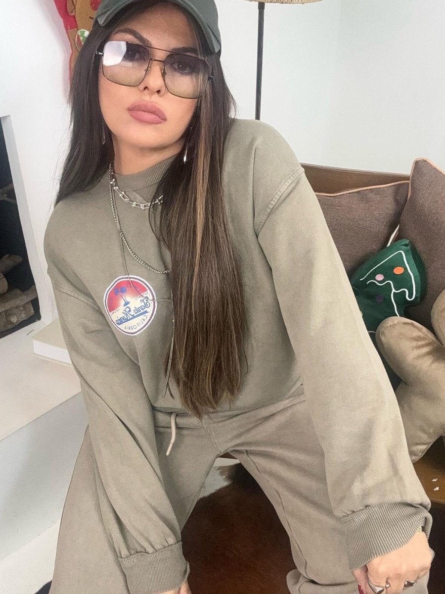Sohotique By P Vizon Santa Monica Sırt Baskılı Sweatshirt