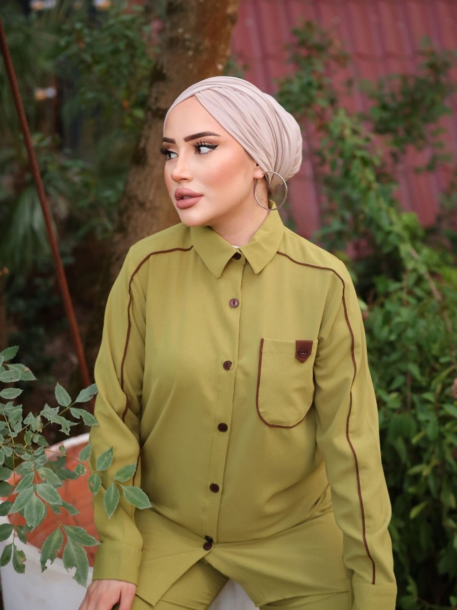 Mimi Luxury Wear İkilli Takım Gömlek Pantolon Takım