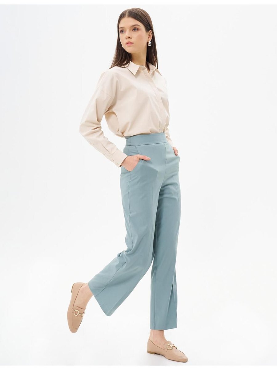 Kayra Basic Cepli Pantolon Nefti